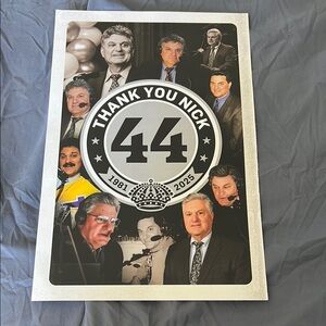 Commemorative Thank You Nick Poster